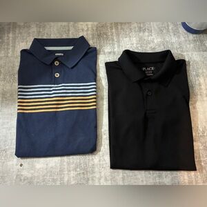 (2) Comfortably Stylish Boy’s Polo T-Shirts in Great Condition. Size Large. $9.